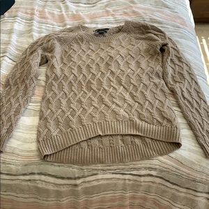 Tan sweater